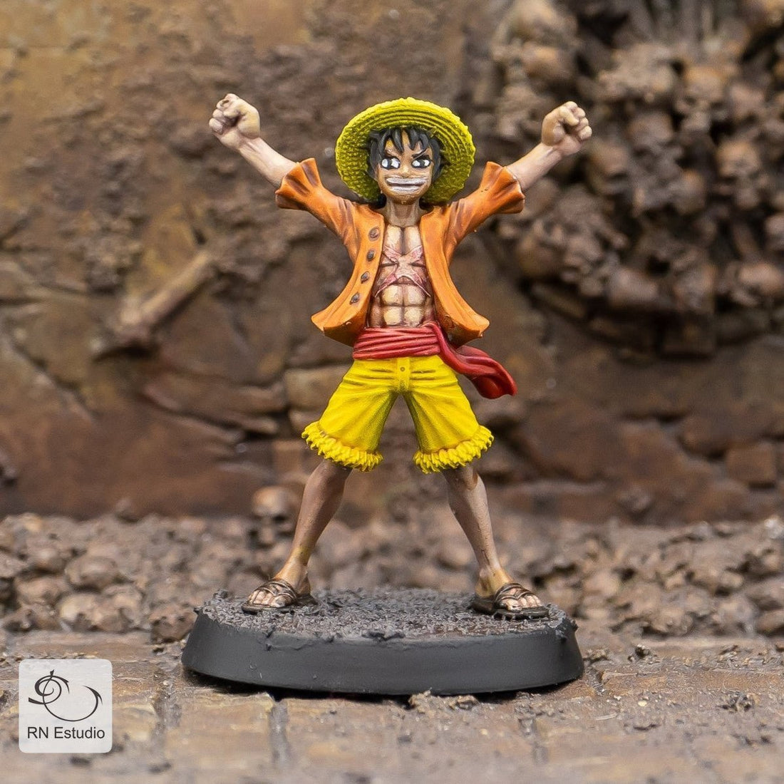 Cheerful Explorer – Tufy Fantasy Miniature for Tabletop RPGs - We Print Miniatures