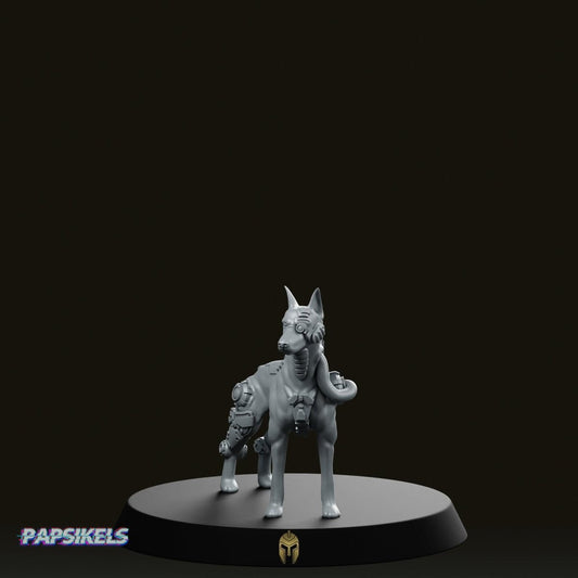 Cyberdog Waldo – The Ultimate Sci-Fi Canine Companion for Tabletop Wargames - We Print Miniatures