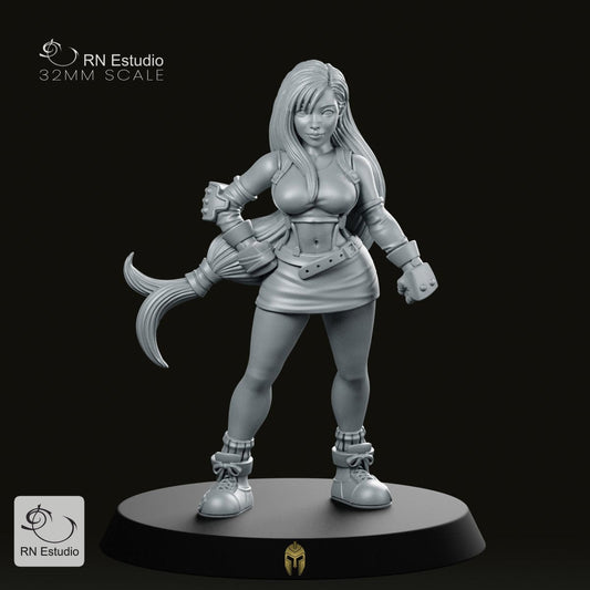 Dhiva – Stylish Yet Deadly Fantasy Miniature for Tabletop Games - We Print Miniatures
