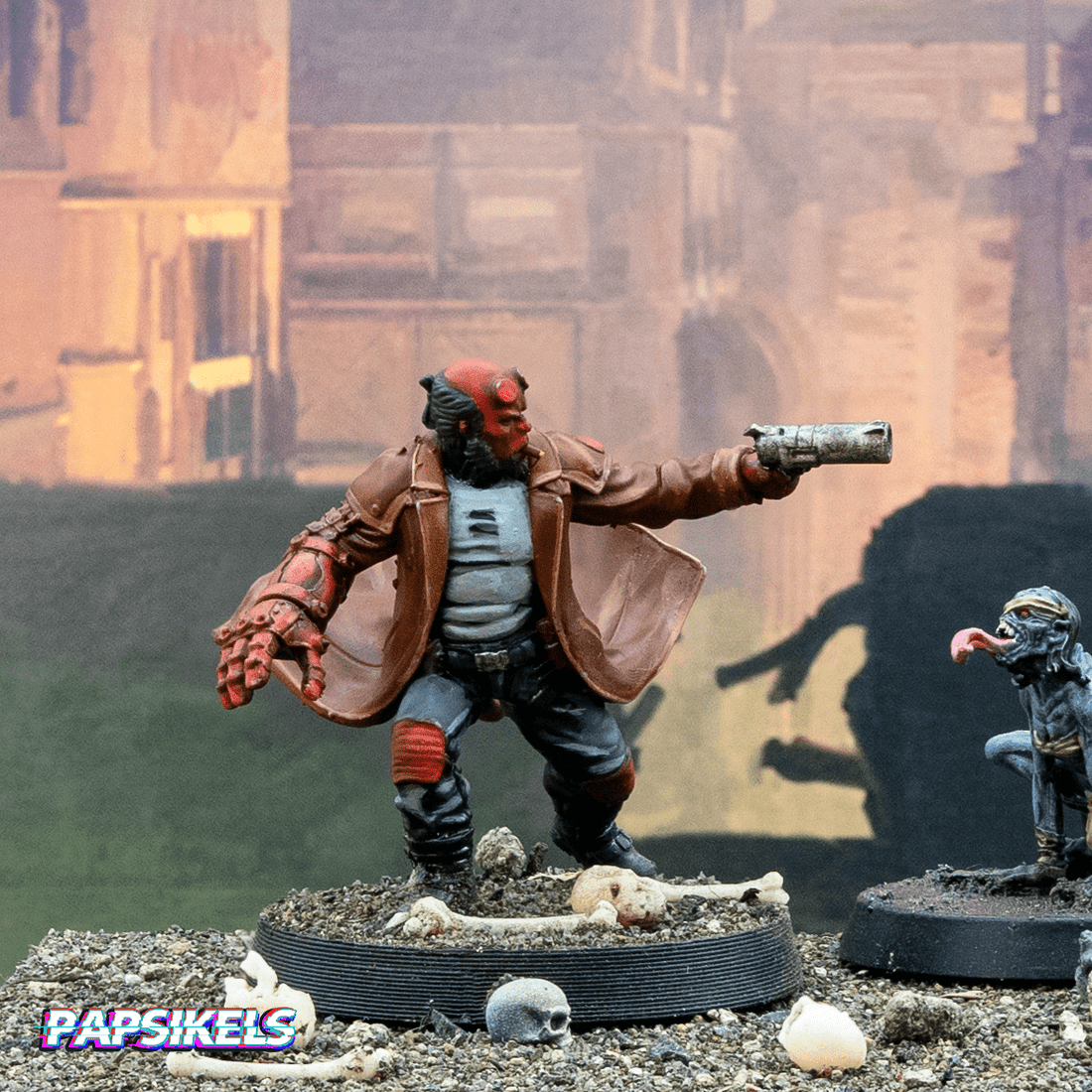Half-Human Deamon Miniature – A Supernatural Warrior for Sci-Fi & Fantasy Battles - We Print Miniatures