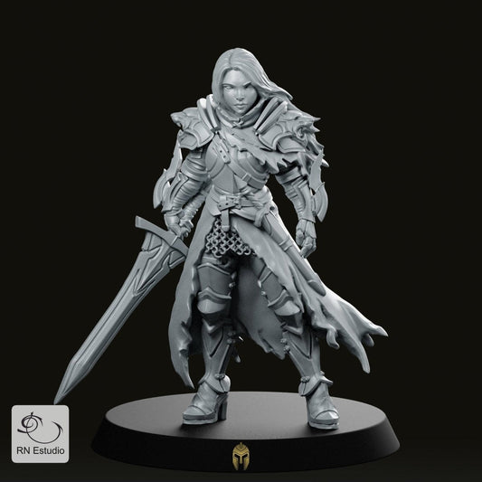 Lydia the Lioness – A Fearless and Regal Warrior - We Print Miniatures