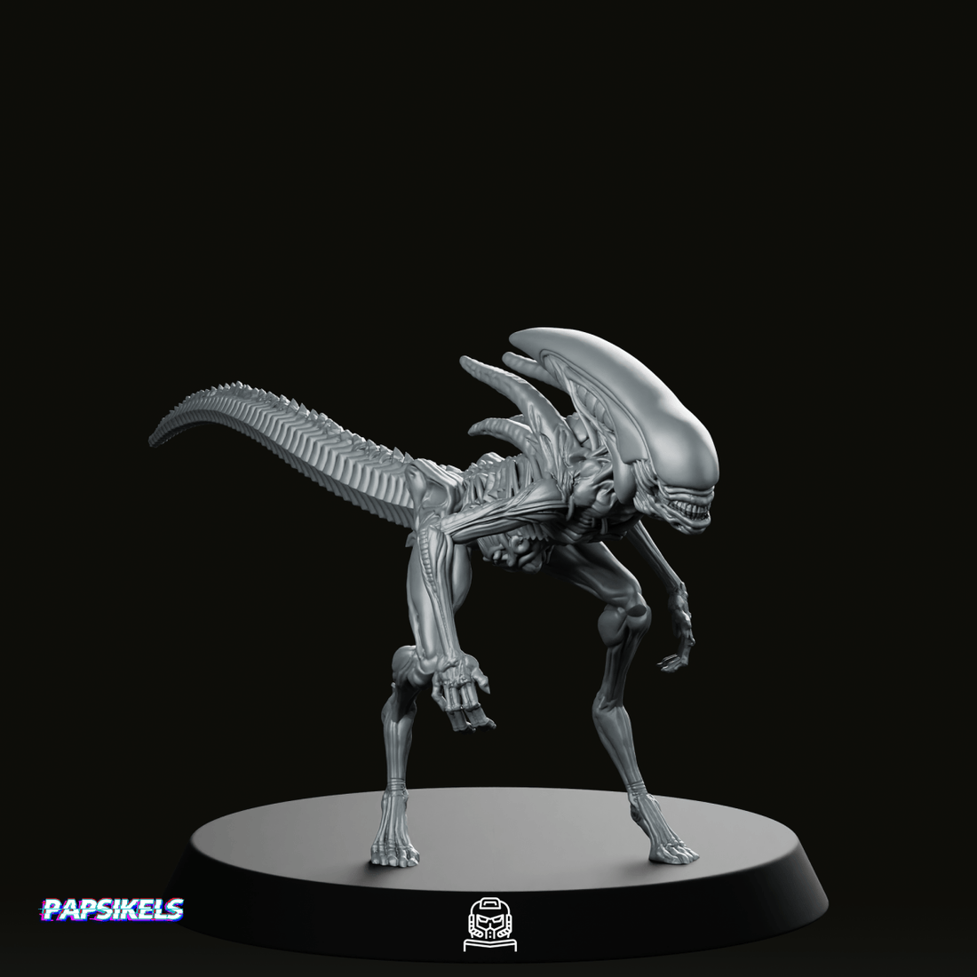 Xeno Spitter Miniature - We Print Miniatures