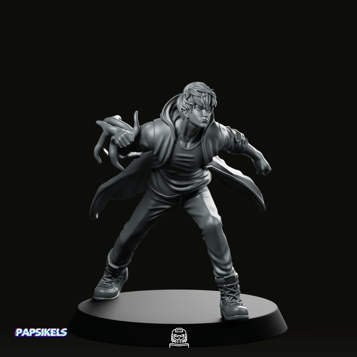 10th S Rank Hunter Miniature - Papsikels Miniatures - We Print Miniatures