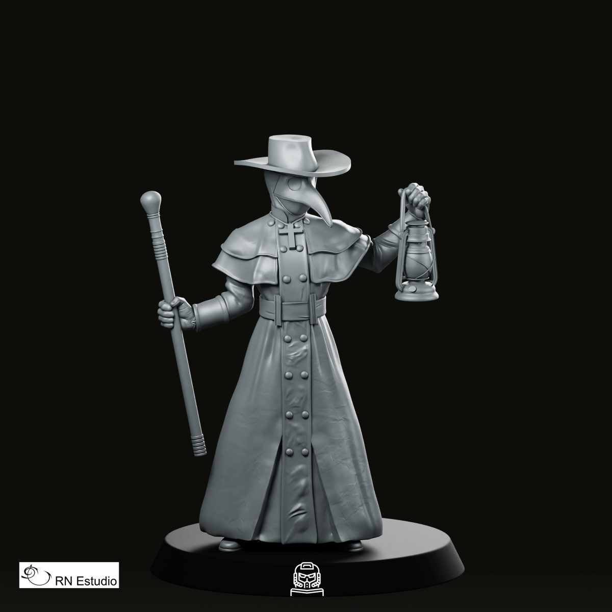 20 Corvo Luciano Miniature - RN Estudio - We Print Miniatures