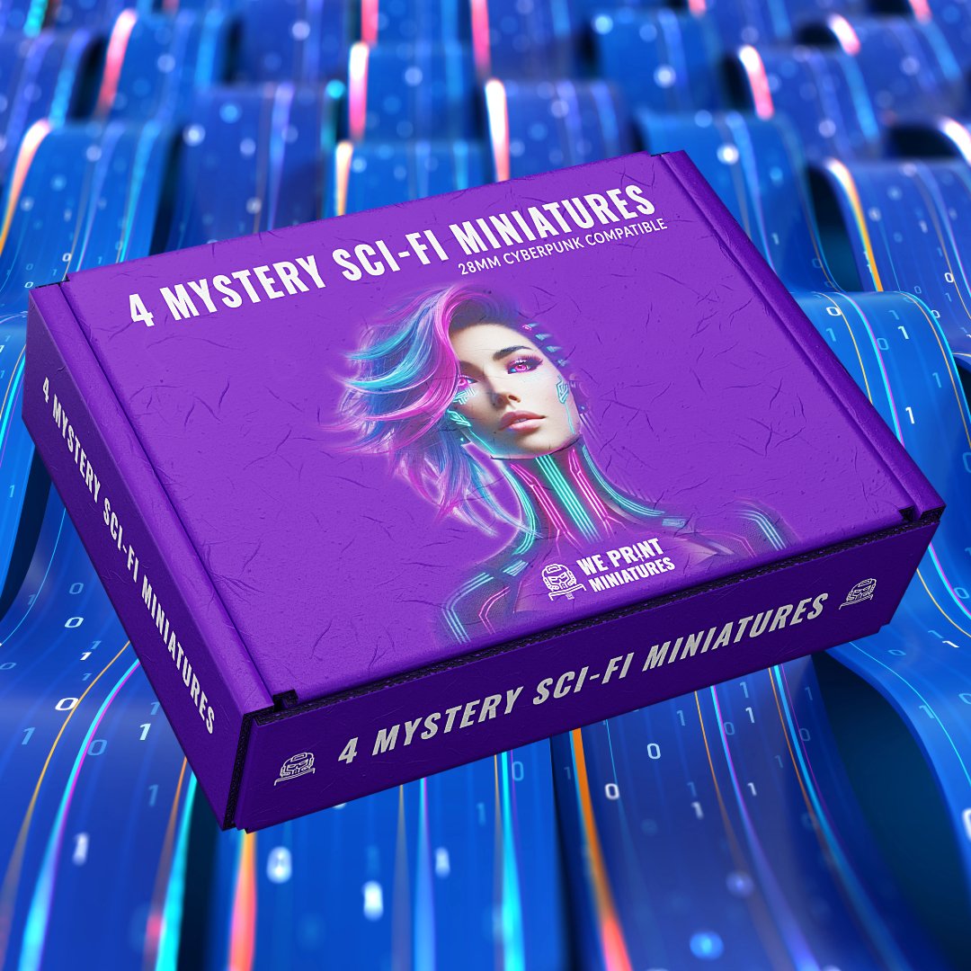 Cyberpunk Miniatures Mystery Box main