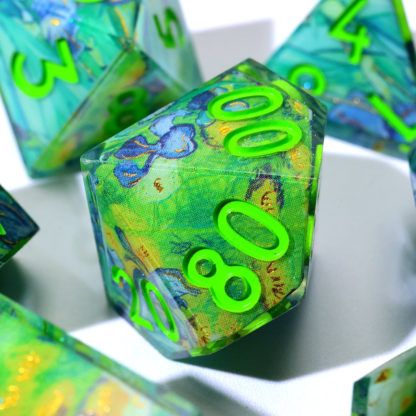 Bluemorn Grove | Art Core Würfel | 7-teiliges Set