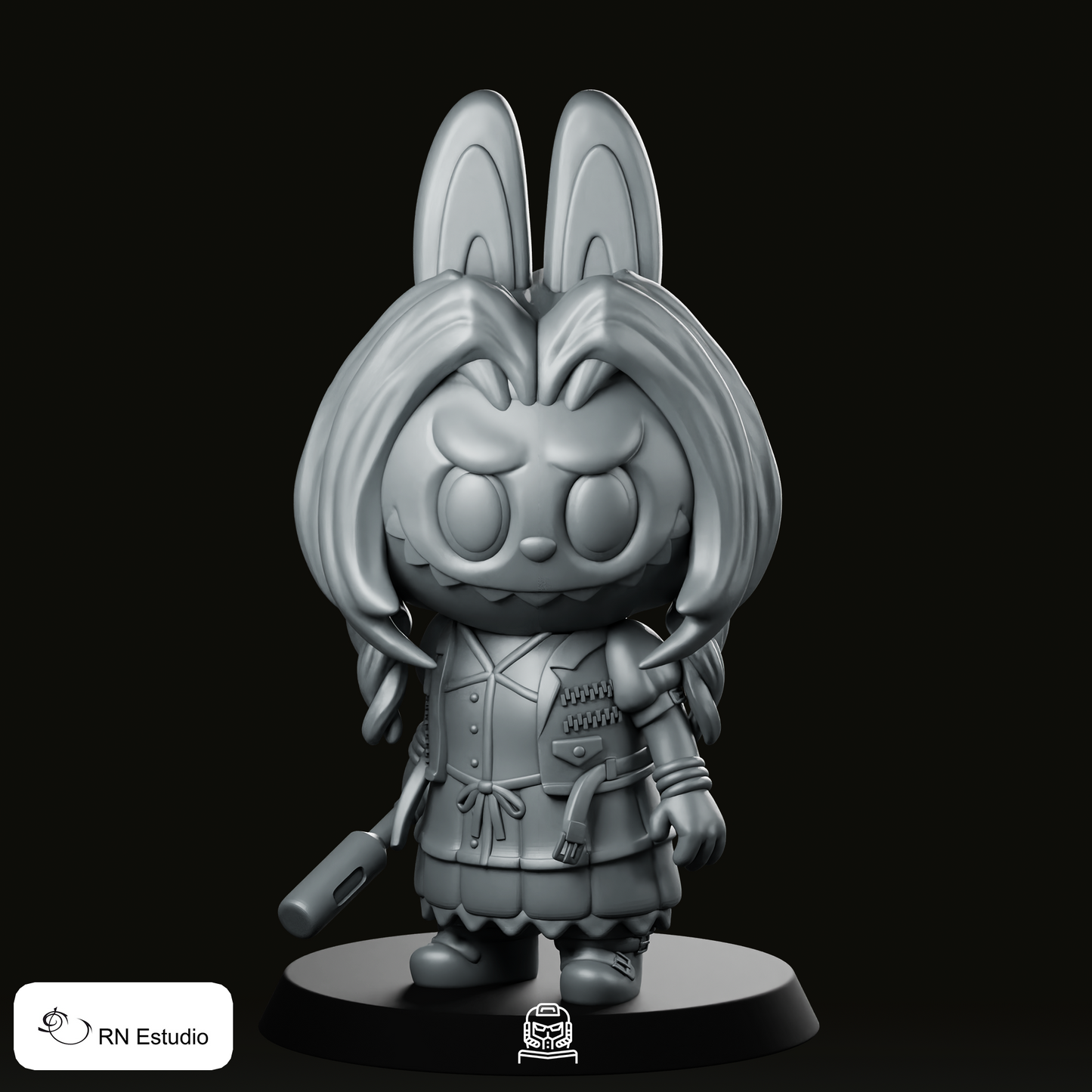 Aerith Labubu X Ff Miniature