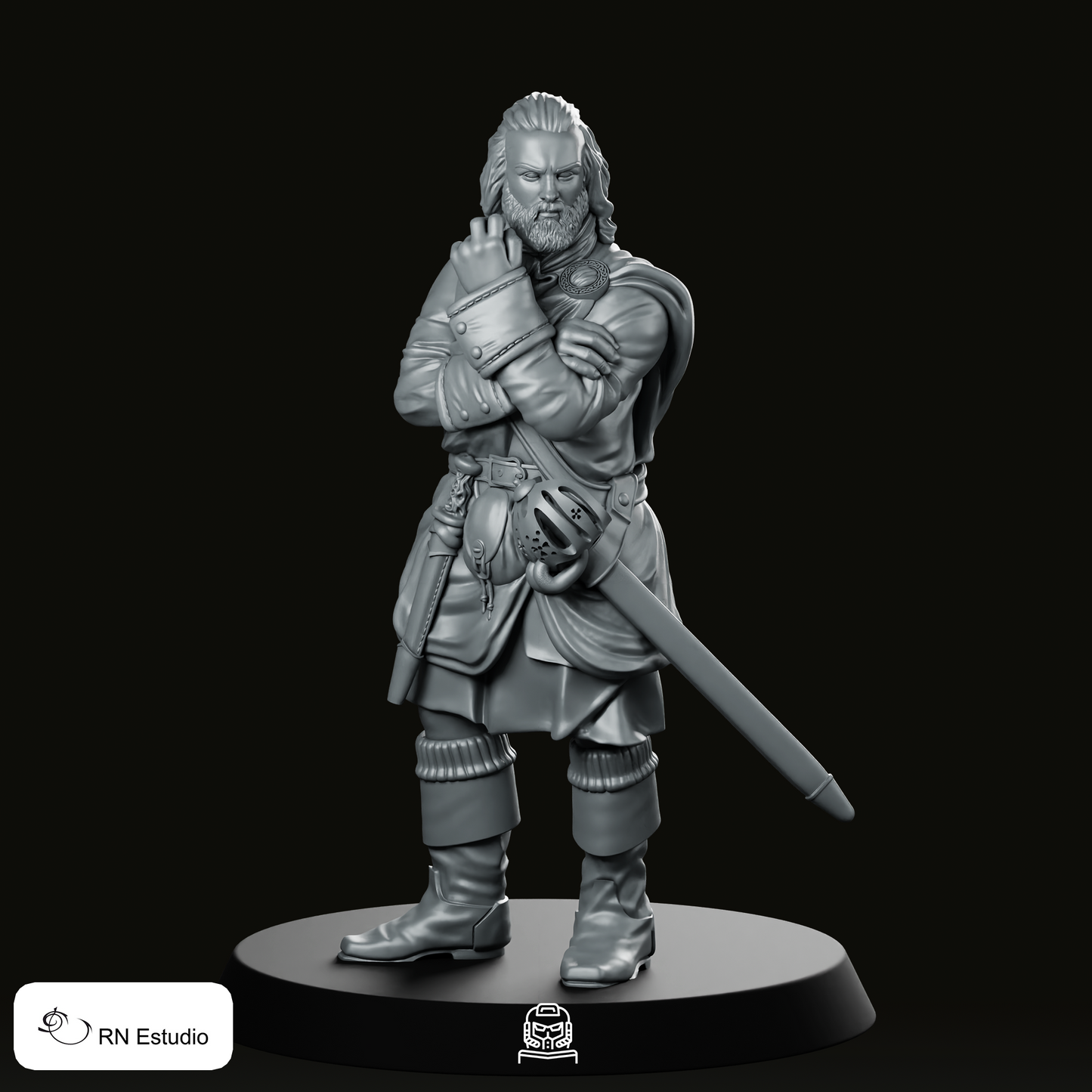 Angus Mhor Scottish Time Traveller Miniature