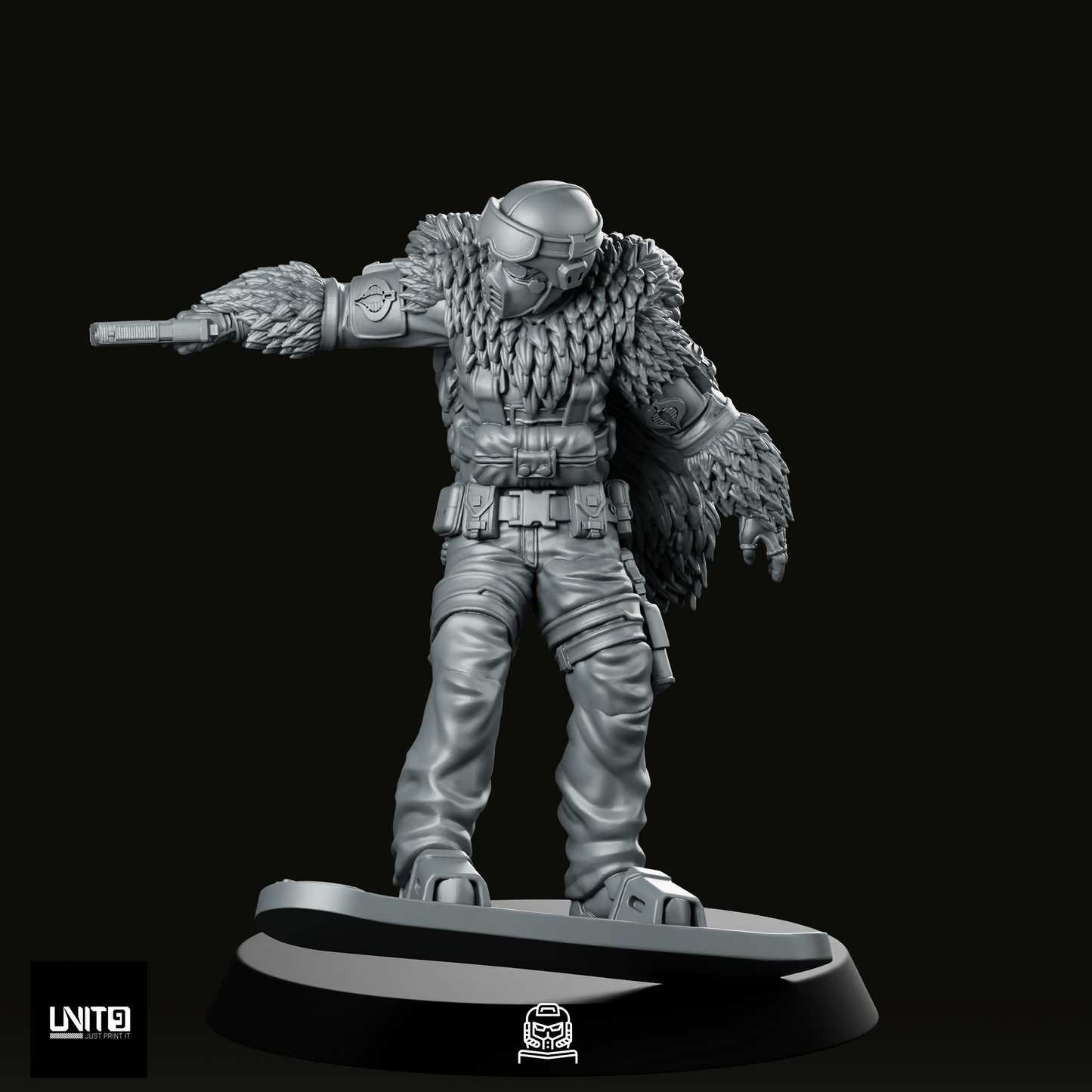 Cobra Snow Serpent Trooper 4 Miniature
