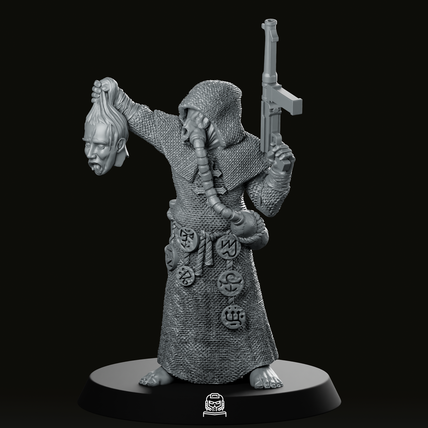 Cultist Chopped Head Miniature Ominioji
