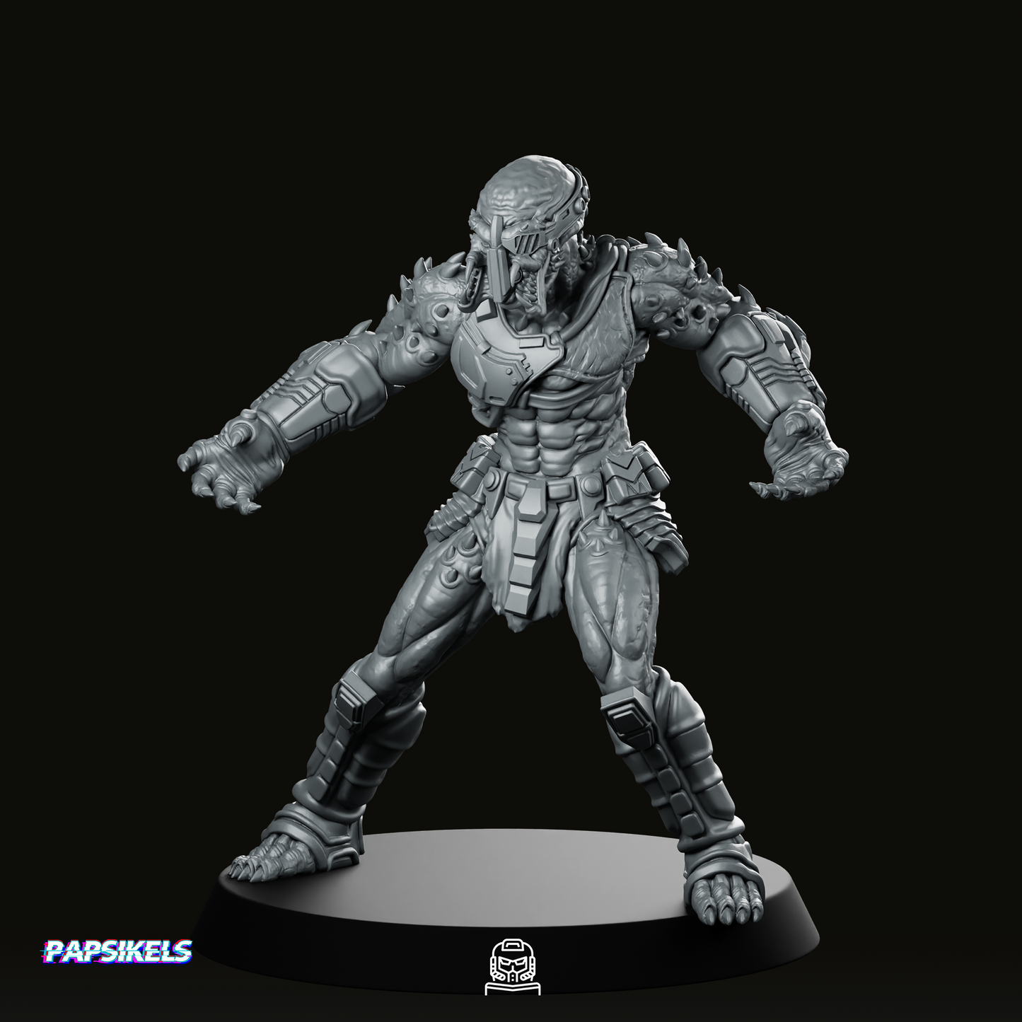 Pilot Killer Skull Hunter 2 Miniature