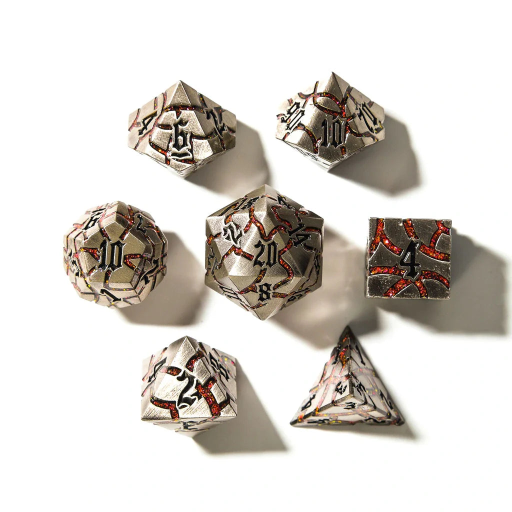 Infernal Steel | Massives Metall | 7-teiliges Set