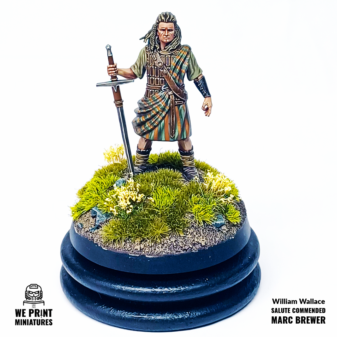 William Wallace Historische Miniatur