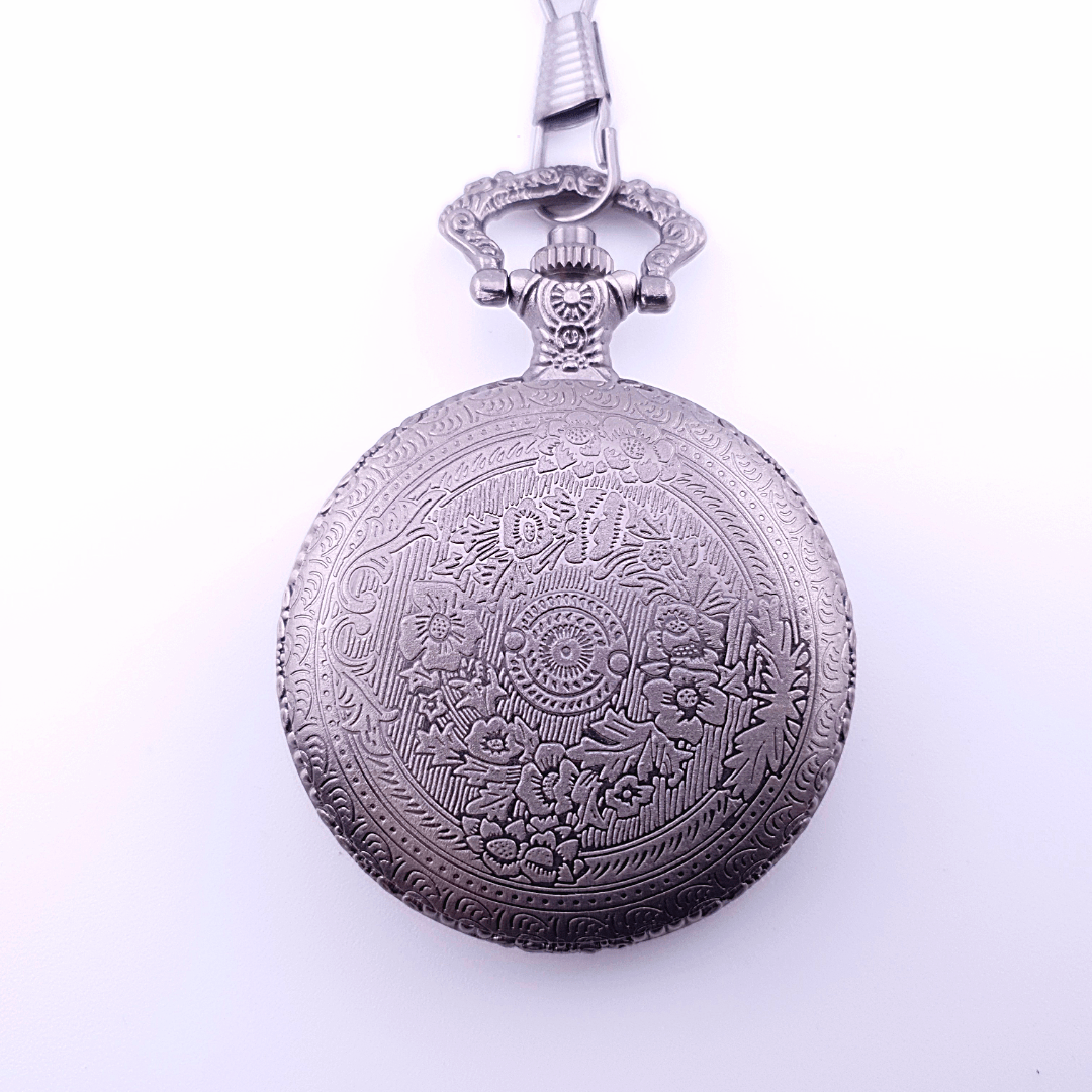 Adventurer's Cache | Pocket Watch Case | Ancient Silver - Tabletop Dominion - We Print Miniatures