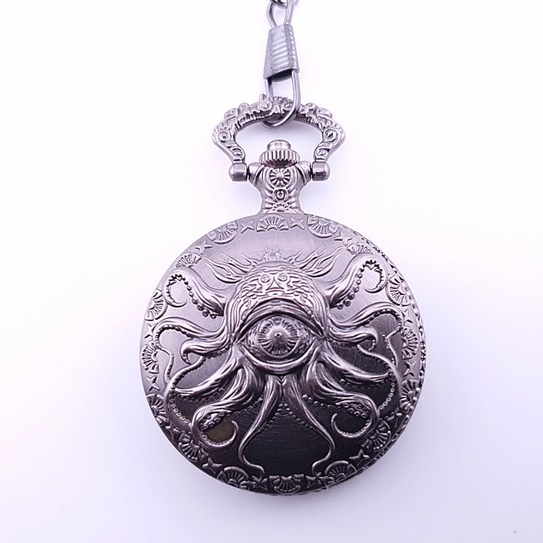 Arcane Overseer | Pocket Watch Case | Ancient Silver - Tabletop Dominion - We Print Miniatures