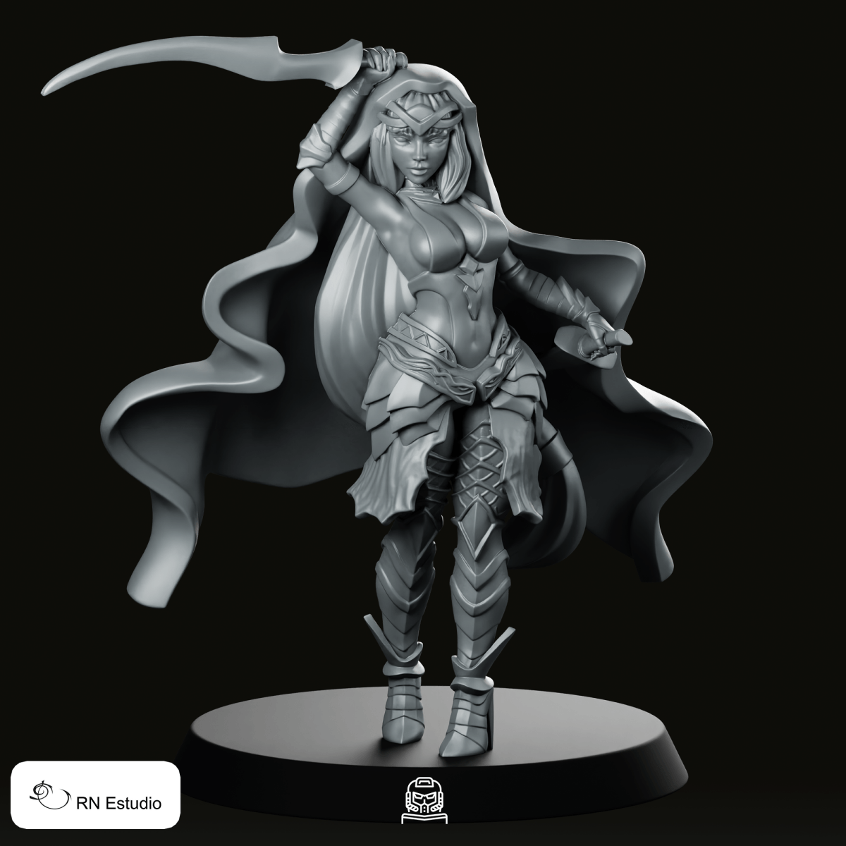 Ashanti Miniature - RN Estudio - We Print Miniatures