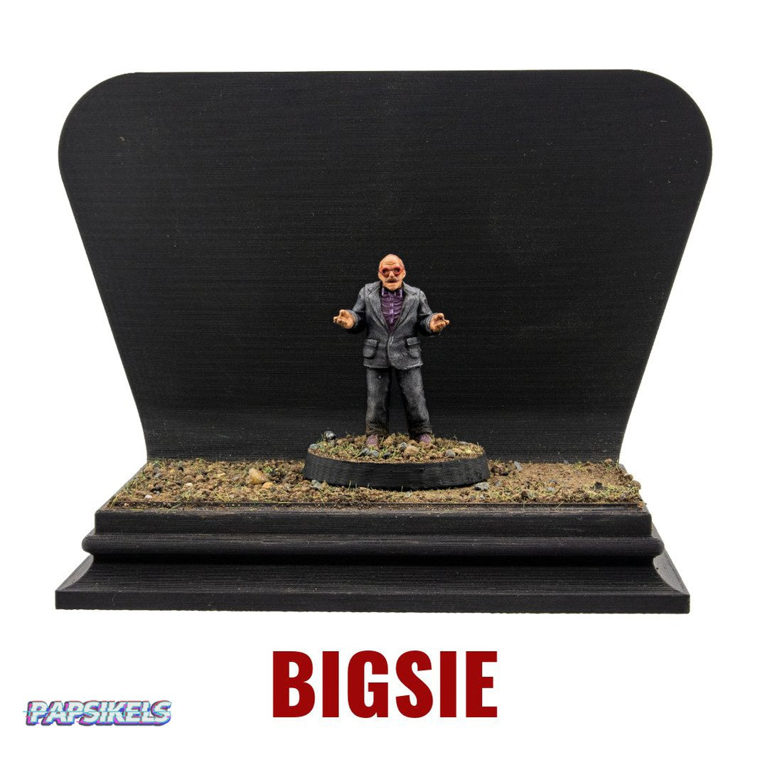 Bigsie Dollar Cyberpunk Miniature - Papsikels Miniatures - We Print Miniatures