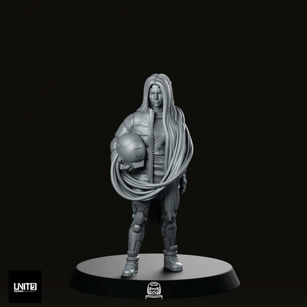 Blast Doll v1 Miniature - Unit9 - We Print Miniatures