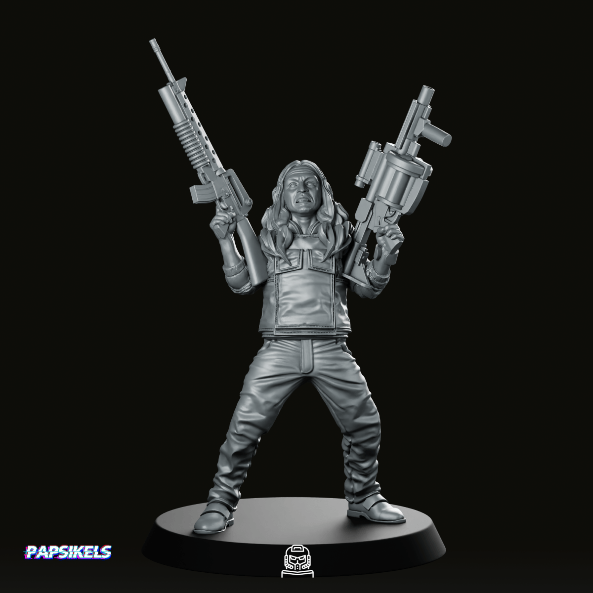 Budol Gang Member El Alakdan 2 Miniature - Papsikels Miniatures - We Print Miniatures