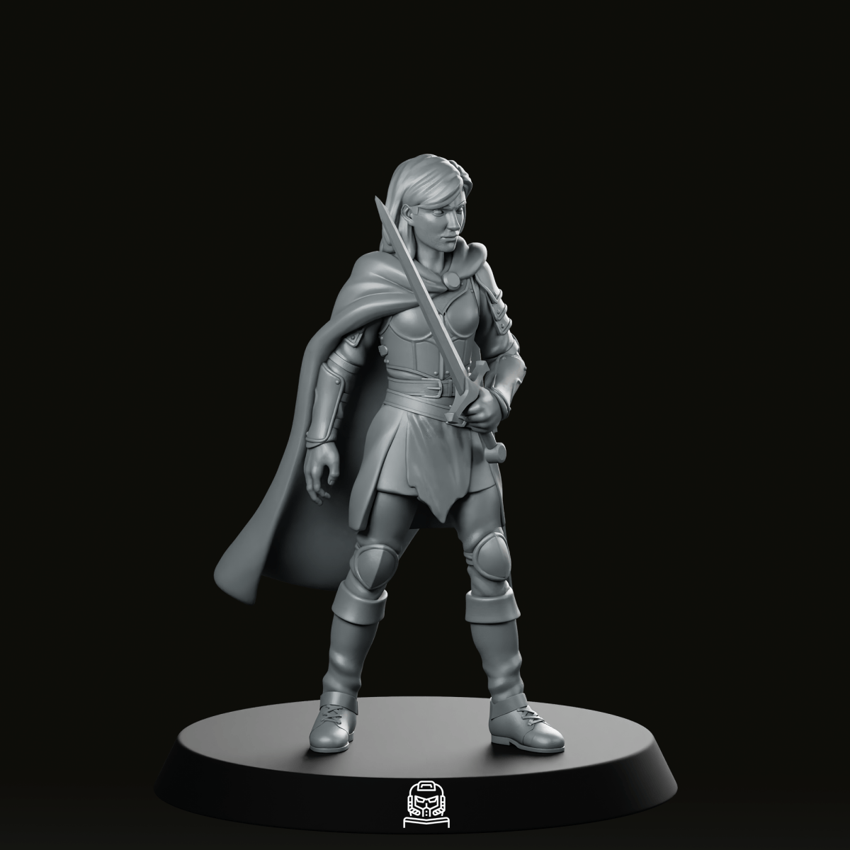 Calbraith “Cal” Orlewyn Model Miniature - We Print Miniatures - We Print Miniatures