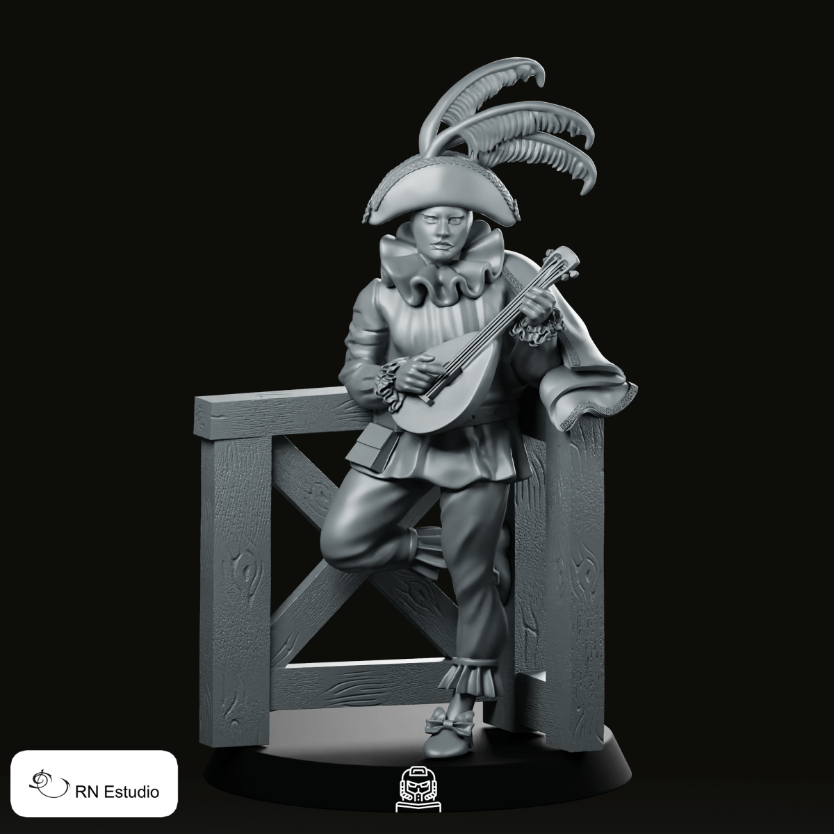 Cassandro Miniature - RN Estudio - We Print Miniatures