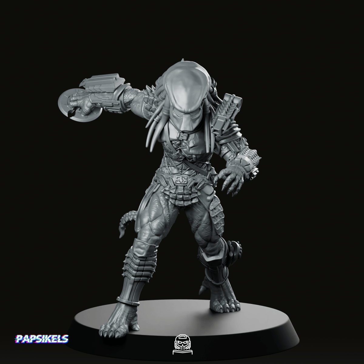 City Skull Hunter 4 Miniature - Papsikels Miniatures - We Print Miniatures