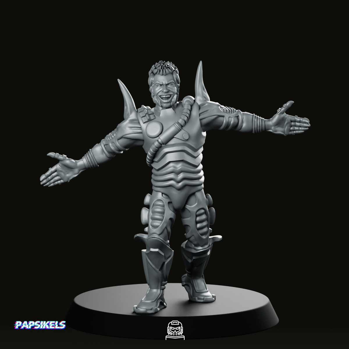 Colonial Marine Ajax Power Suit Pilot 2 Miniature - Papsikels Miniatures - We Print Miniatures