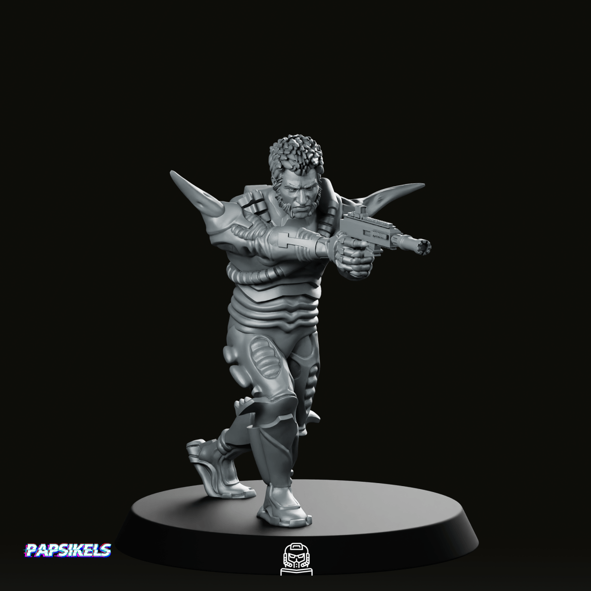 Colonial Marine Ajax Power Suit Pilot 3 Miniature - Papsikels Miniatures - We Print Miniatures