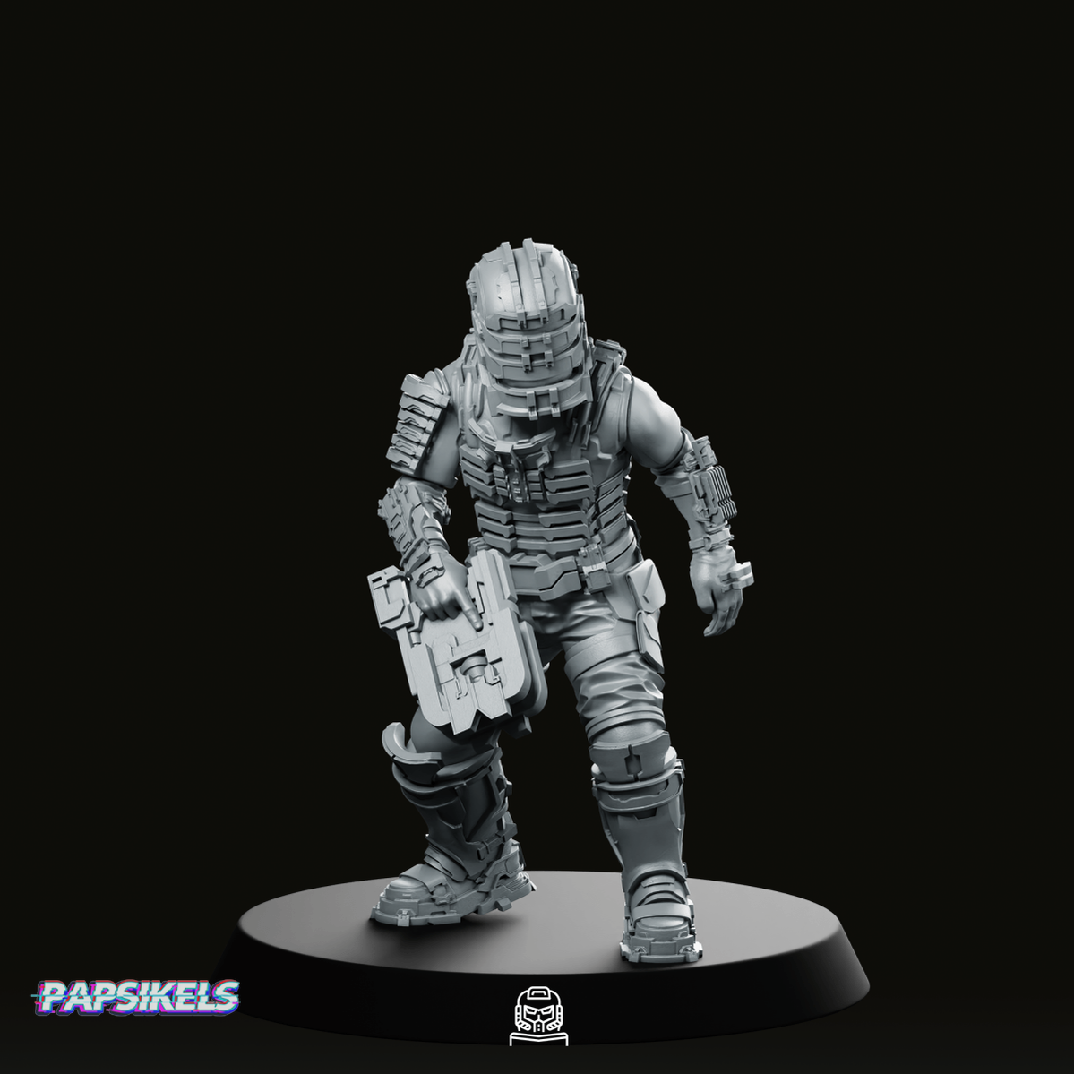 Colonial Space Combat Engineer 1 Miniature - Papsikels Miniatures - We Print Miniatures