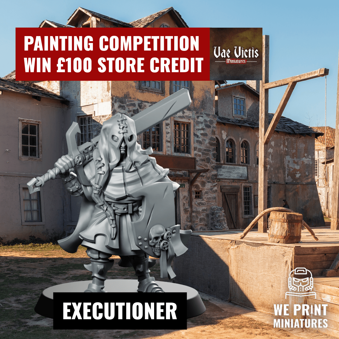 Competition: Executioner Miniature - Vae Victus Miniatures - We Print Miniatures