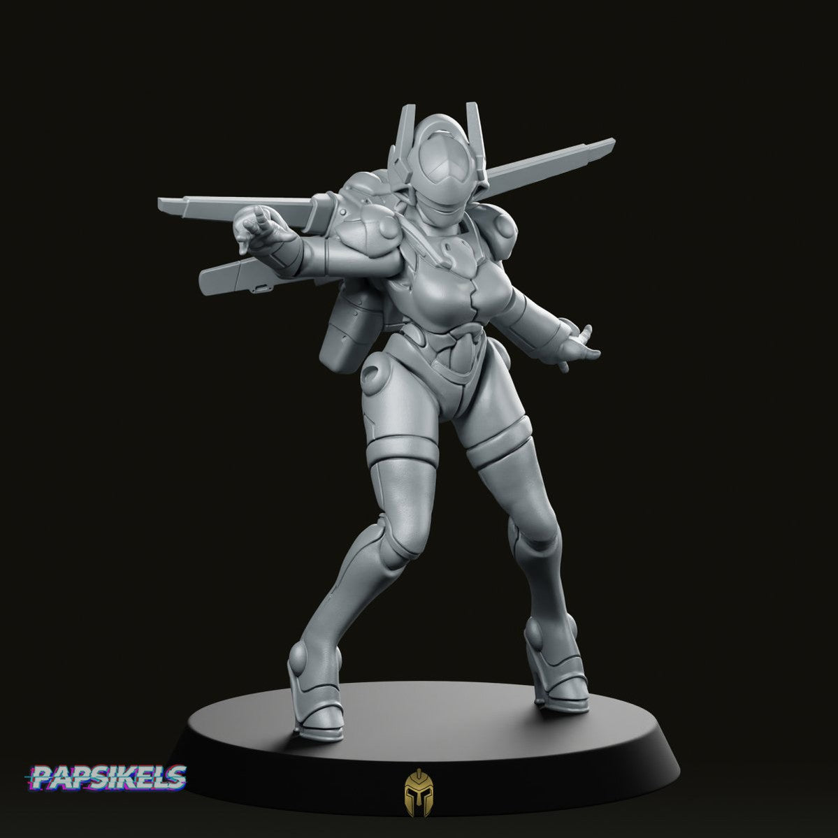 Cyberbabe Maloi Miniature - We Print Miniatures
