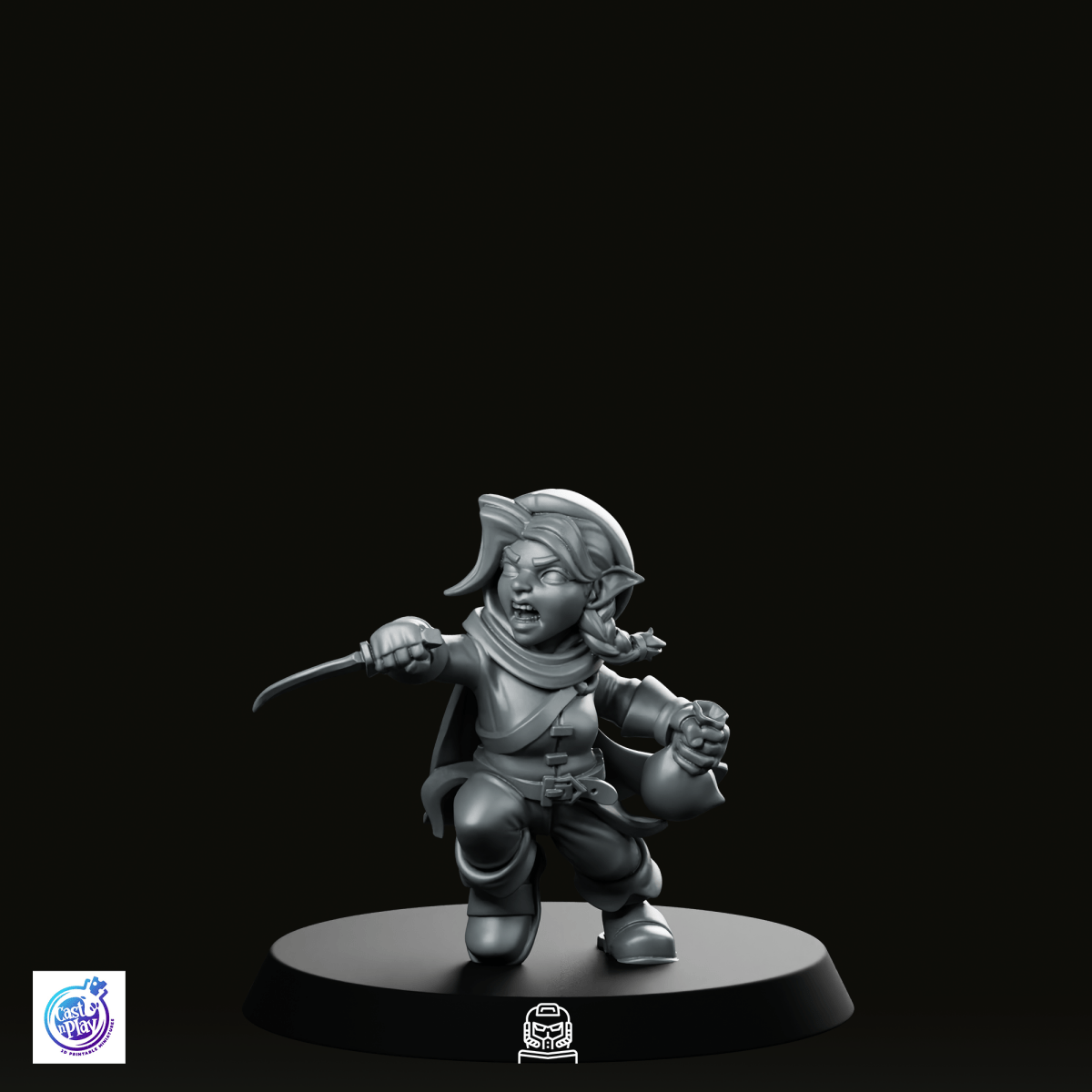 Dashing with Blade Miniature - CastNPlay - We Print Miniatures