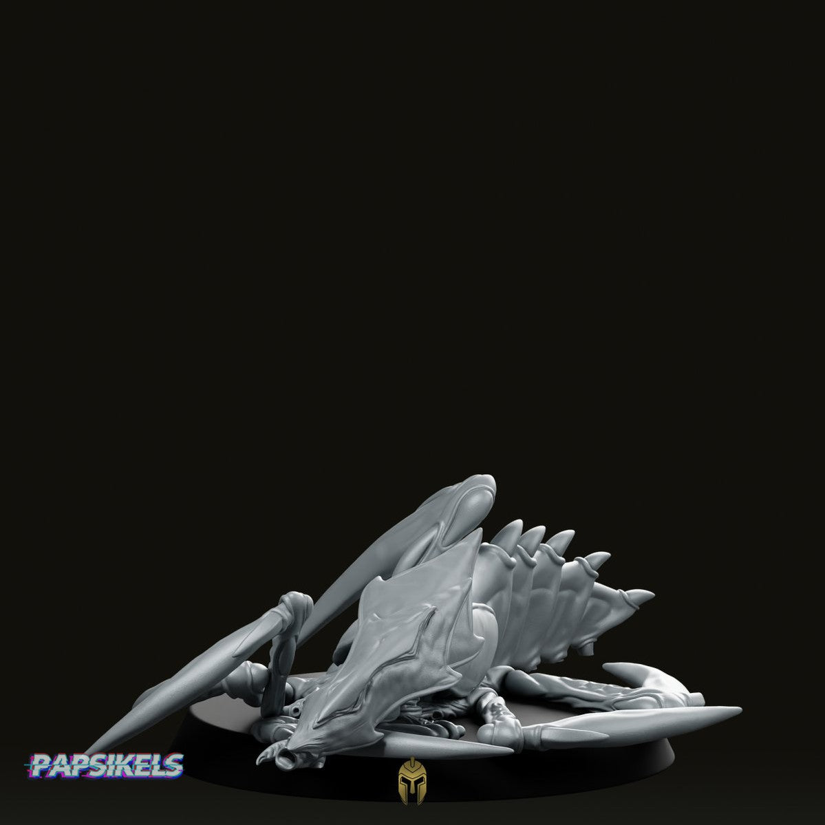 Dead Arachnicon Spitter A Miniature - We Print Miniatures