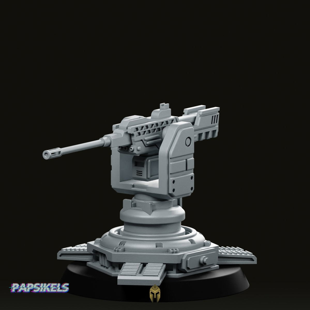 Democracy Cannon Sentry Miniature - We Print Miniatures