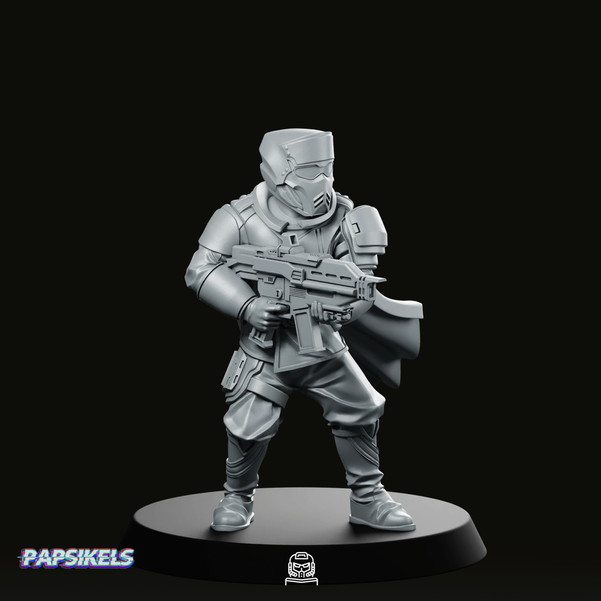 Democracy Troopers Hell Inspector 5 Miniature - Papsikels Miniatures - We Print Miniatures