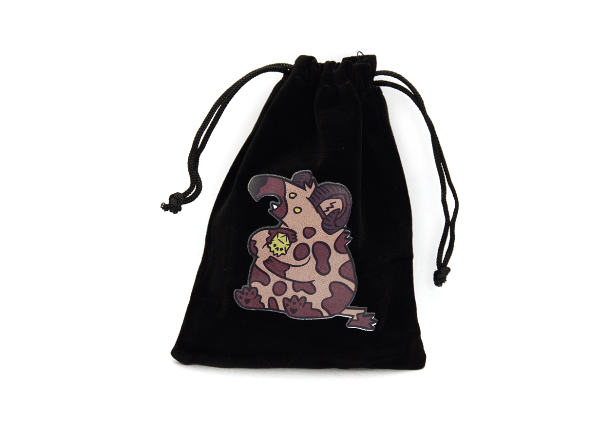 Dice Gnoll Dice Bag | Warlock - DiceRoll UK - We Print Miniatures