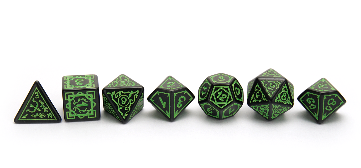Druid's Circle Dice | Green