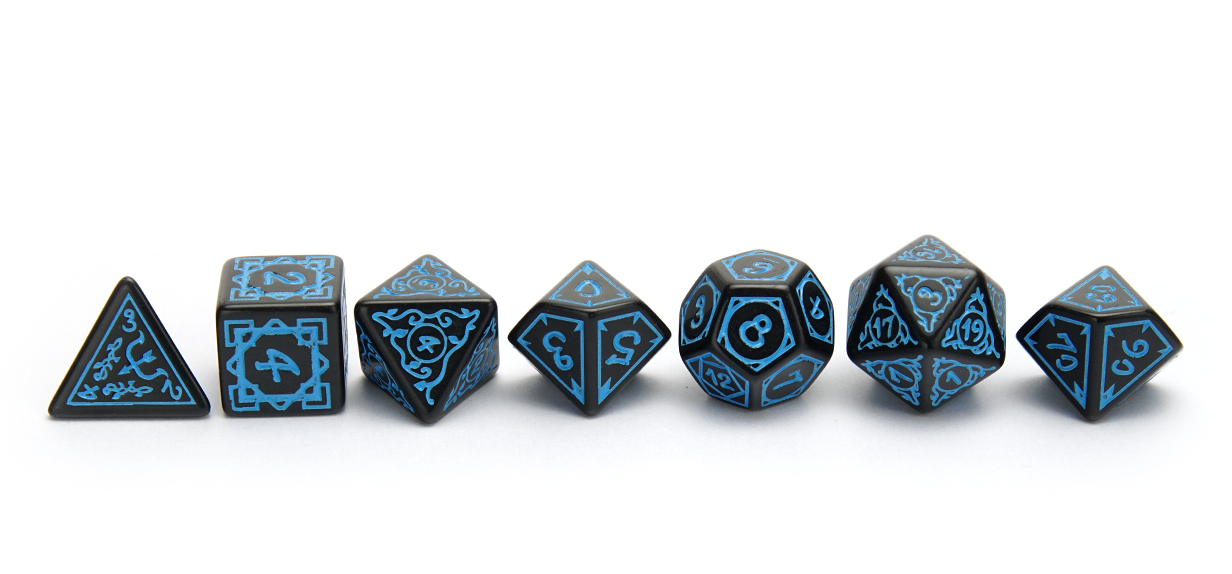 Druid's Circle Dice | Blue