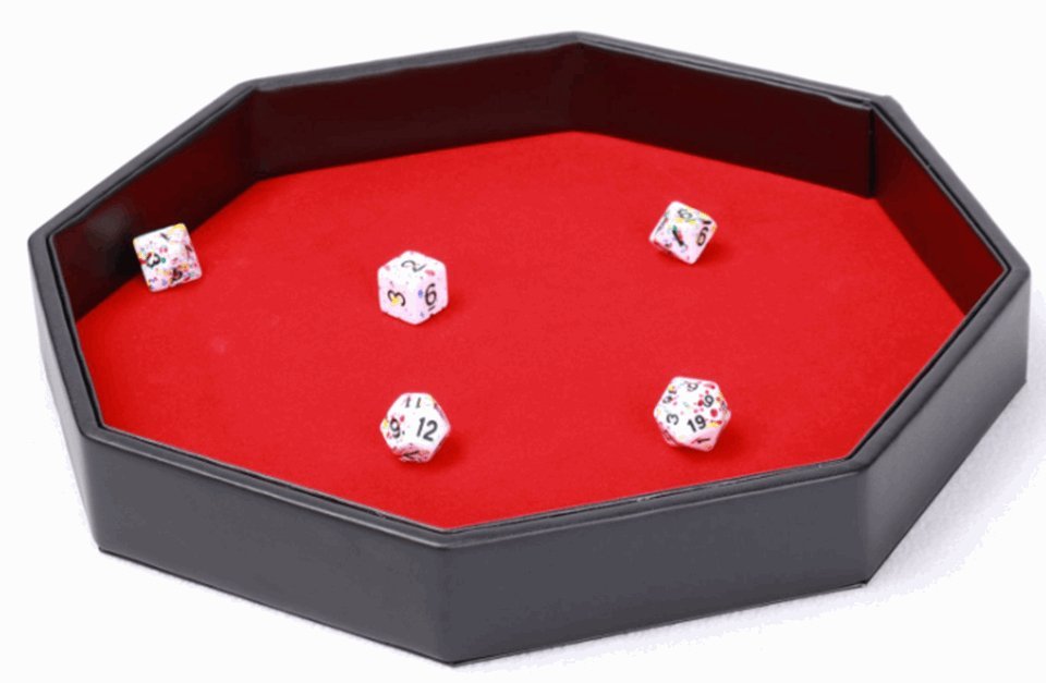 Epic Expanse | Large Dice Tray | Vegan Leather & Velvet - Tabletop Dominion - We Print Miniatures