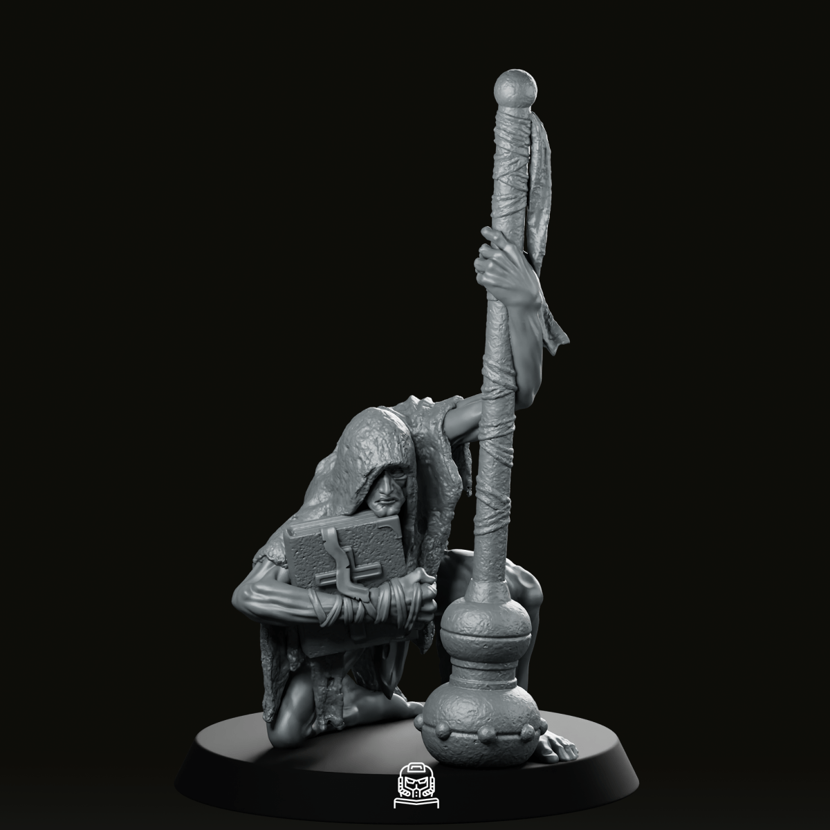 Exhausted 1 Miniature - Onmioji - We Print Miniatures