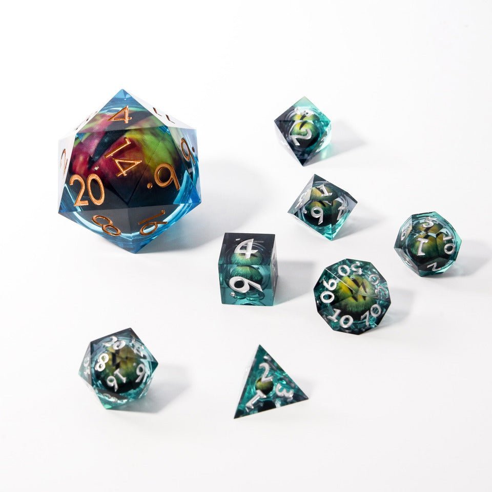 Eye of Destiny | 50mm D20 | Oversized Moving Eye - Tabletop Dominion - We Print Miniatures