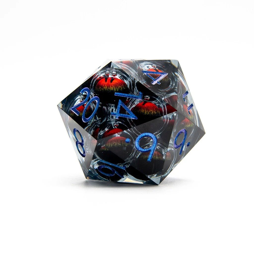 Eyes of Wrath | 50mm D20 | Oversized Moving Eye - Tabletop Dominion - We Print Miniatures