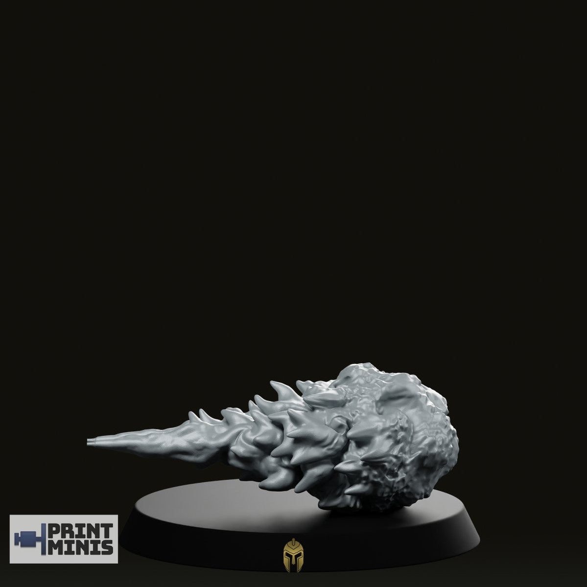 Flame Thrower Effect Fire Miniature - PrintMinis - We Print Miniatures