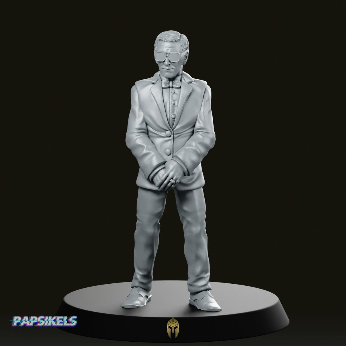 Founder Business man Miniature - Papsikels Miniatures - We Print Miniatures