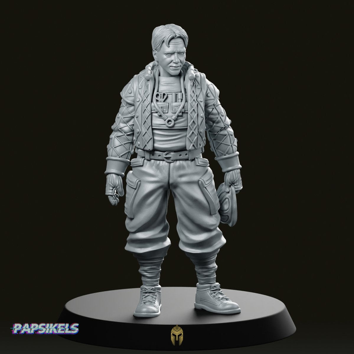 Geneticist Developer Miniature - Papsikels Miniatures - We Print Miniatures