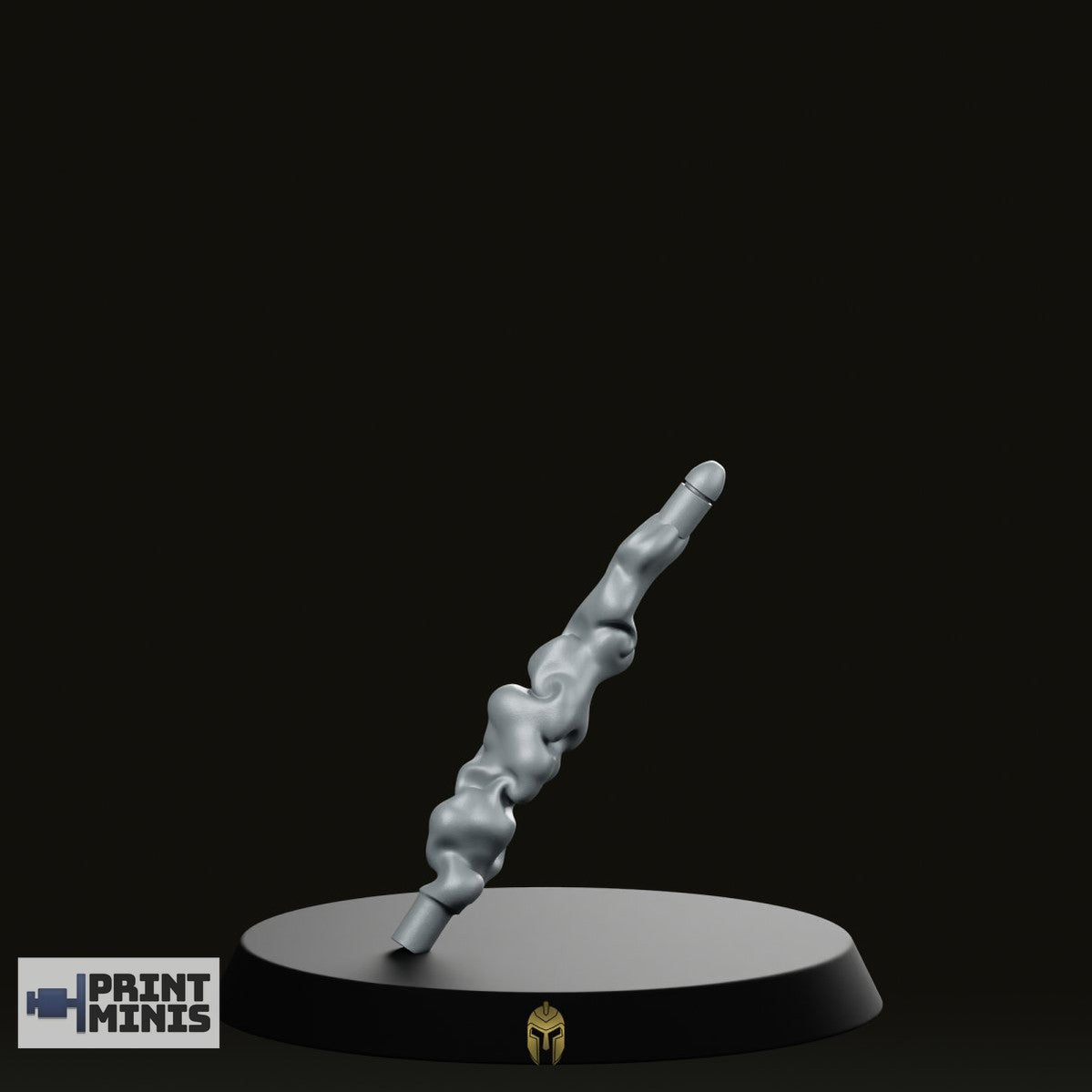 Grenade Effect Fire Miniature - PrintMinis - We Print Miniatures