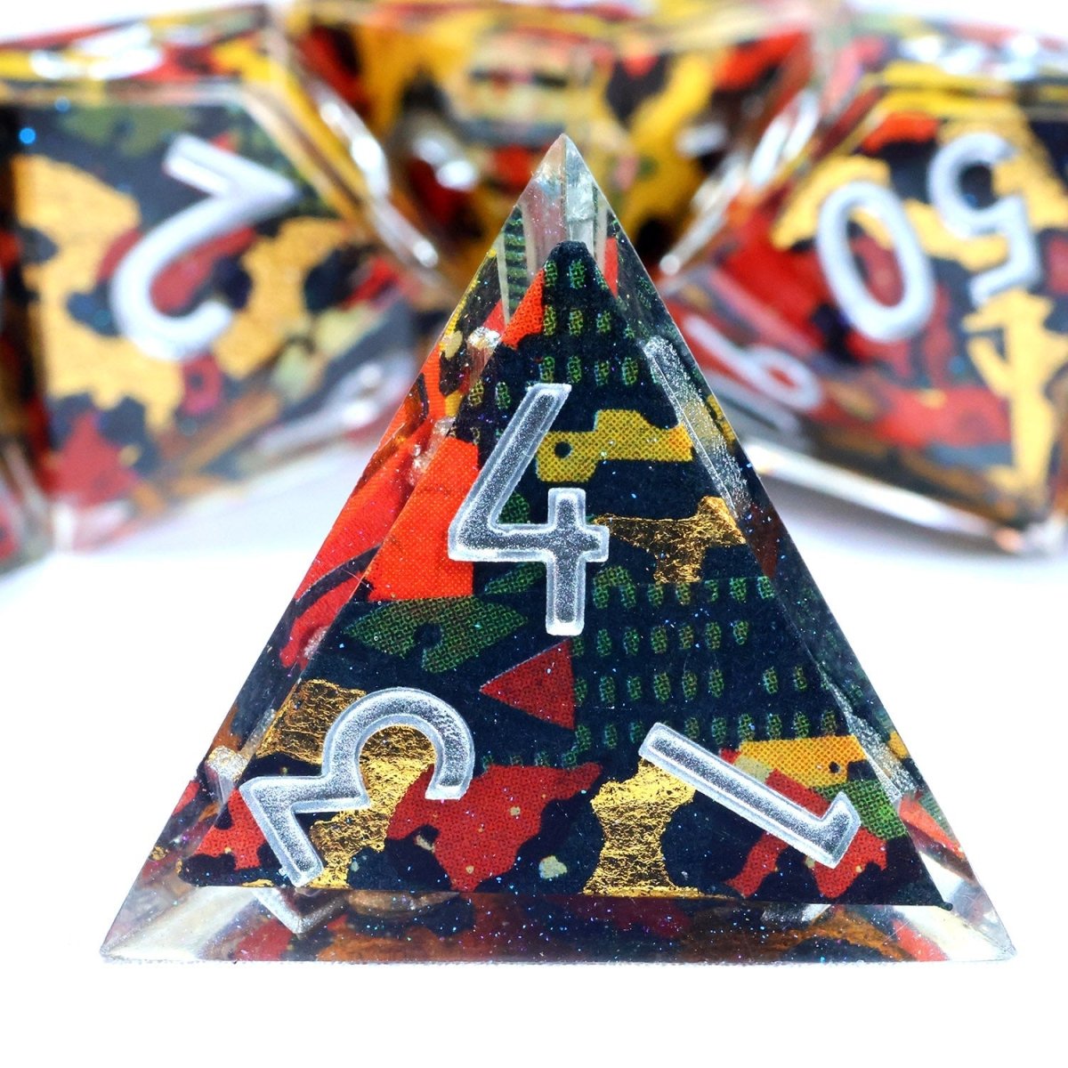 Hexbound Relic | Art Core Dice | 7 Piece Set - Tabletop Dominion - We Print Miniatures