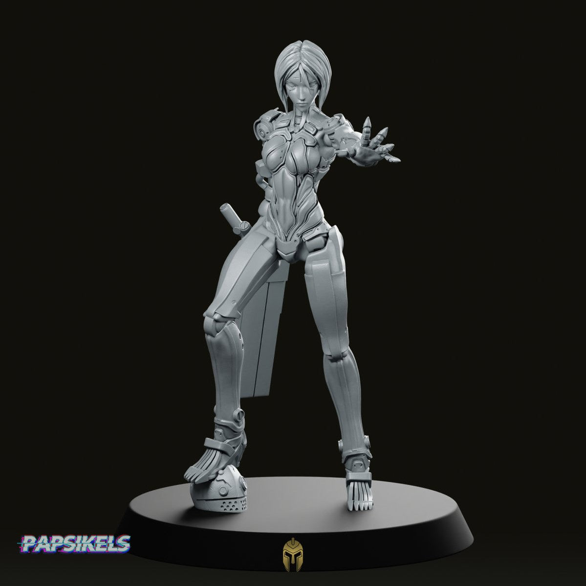 High Level Safeguard 1 Miniature -Papsikels Miniatures - We Print Miniatures