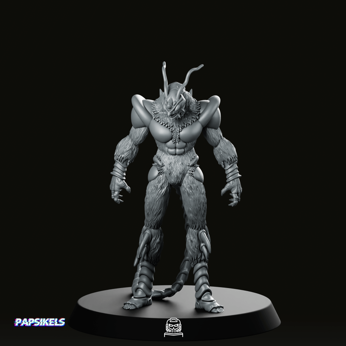 Killer Type Papzinoid Enzyme Iii 3 Miniature - Papsikels Miniatures - We Print Miniatures