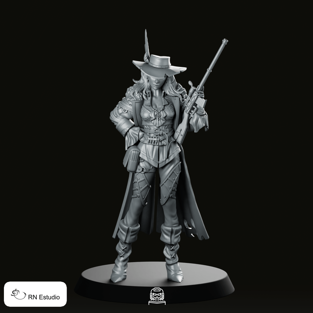 Luna Vortex Cyberpunk 2077 Miniature - RN Estudio - We Print Miniatures